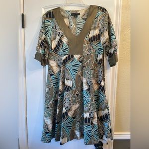 Banana Republic silk A-line dress, size 0